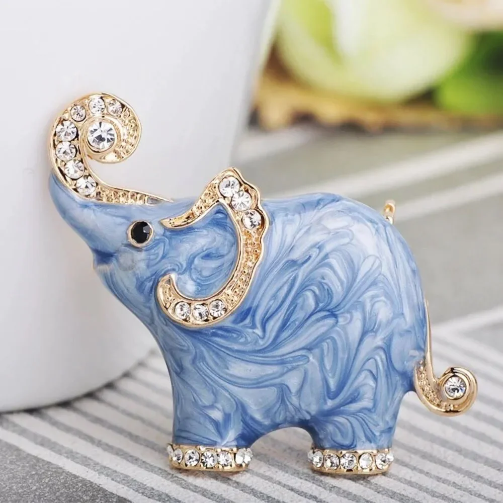 VQ Elephant Brooch